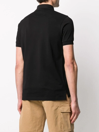 Paul Smith Cotton Polo Shirt In Black