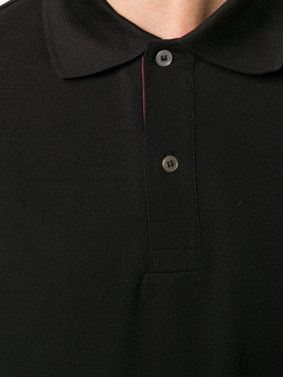 Paul Smith Cotton Polo Shirt In Black