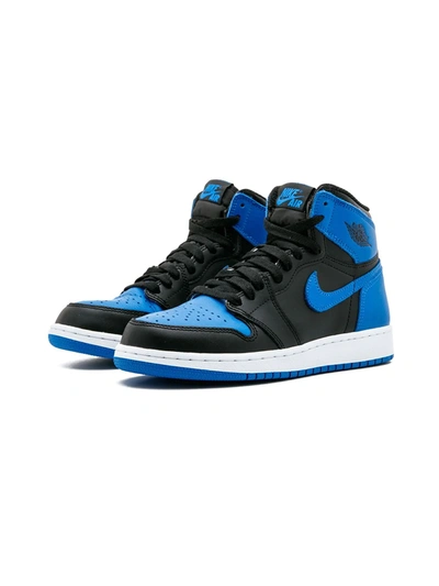 Jordan Air  1 Retro High Og Bg Sneakers In Black