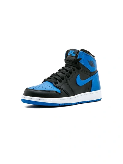 Jordan Air  1 Retro High Og Bg Sneakers In Black