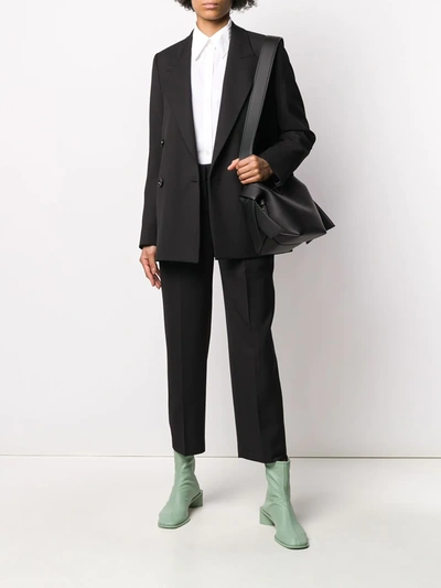 Shop Acne Studios Double-breasted Blazer In Black