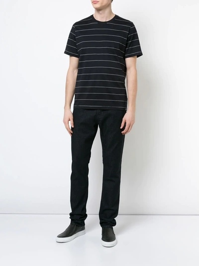 Ag Tellis Sud Modern Slim Fit Stretch Twill Pants In Black