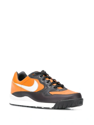 Shop Nike Acg Air Wildwood Sneakers In Orange