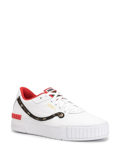 Shop Puma X Charlotte Olympia Cali Sport Sneakers In White