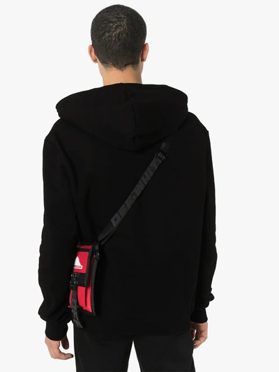 Shop 424 Logo-embroidered Hoodie In Black