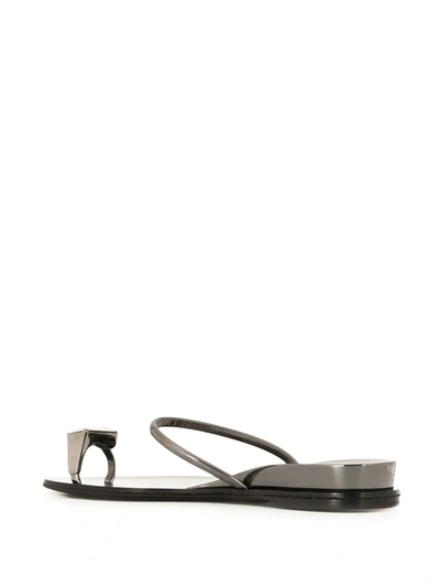 Shop Casadei City Light Soraya Sandals In Black