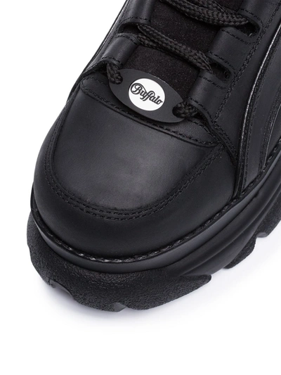 Shop Buffalo 1339 Platform Sneakers In Black