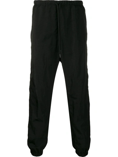 Shop Marcelo Burlon County Of Milan Cross Track Pants In Black