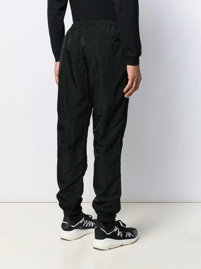 Shop Marcelo Burlon County Of Milan Cross Track Pants In Black