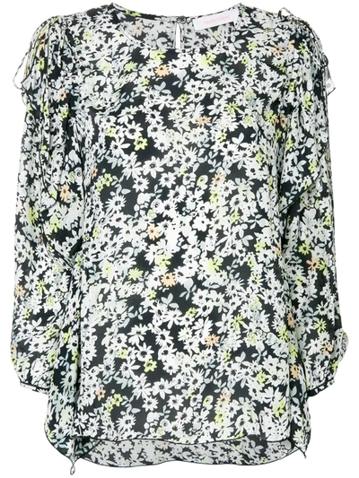 Shop See By Chloé Floral Ditsy Blouse In Multicolour