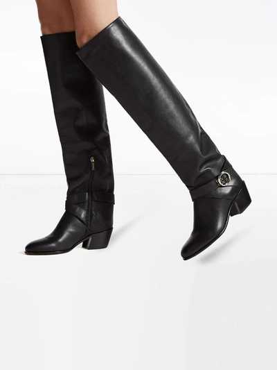 Shop Jimmy Choo Beca Over-the-knee Boots In Black