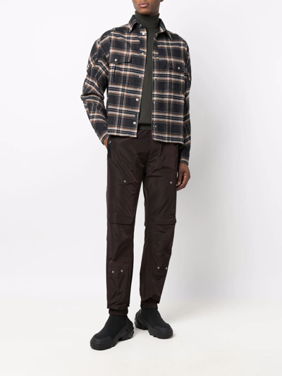 Gmbh Tahir Flannel Shirt - Atterley In Schwarz