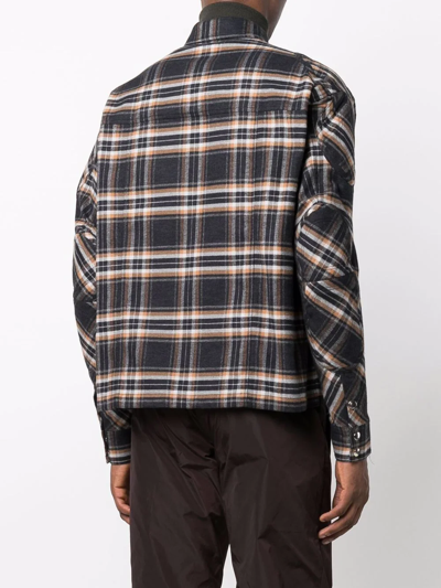 Gmbh Tahir Flannel Shirt - Atterley In Schwarz