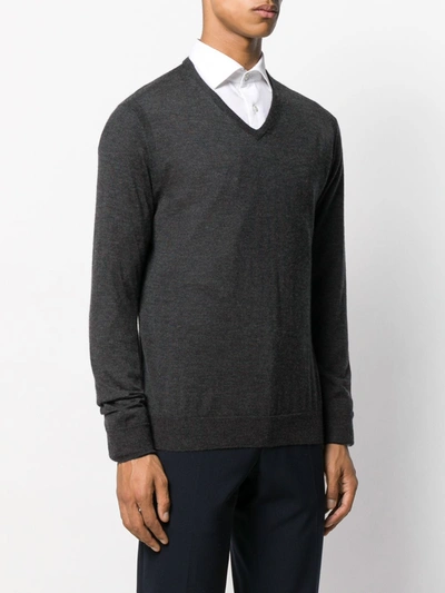 Shop N•peal The Conduit Fine-knit Jumper In Grey
