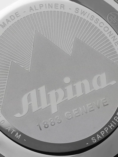 Shop Alpina Alpinerx Smartwatch 45mm In Black