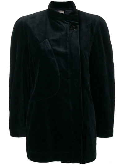 Pre-owned Krizia Vintage Long-sleeve Jacket In Black
