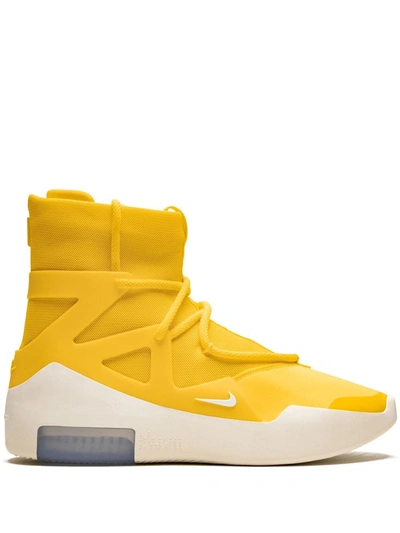 Shop Nike Air Fear Of God 1 "amarillo" Sneakers In Yellow