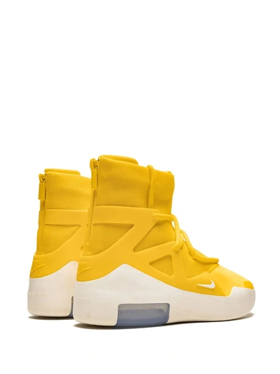 Shop Nike Air Fear Of God 1 "amarillo" Sneakers In Yellow