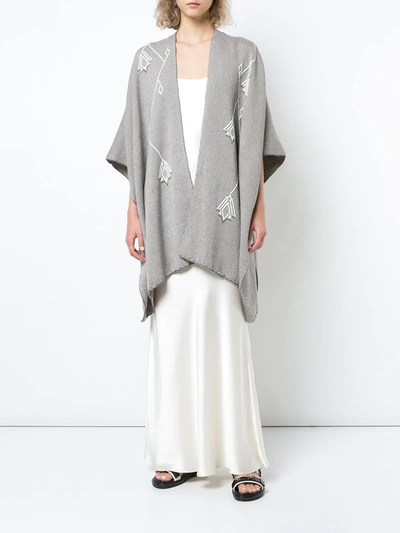 Voz Liquid Slip Dress In White