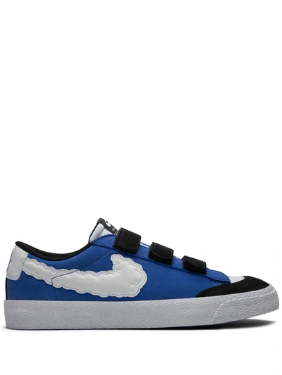 Shop Nike Sb Zoom Blazer Ac "kevin And Hell" Sneakers In Blue