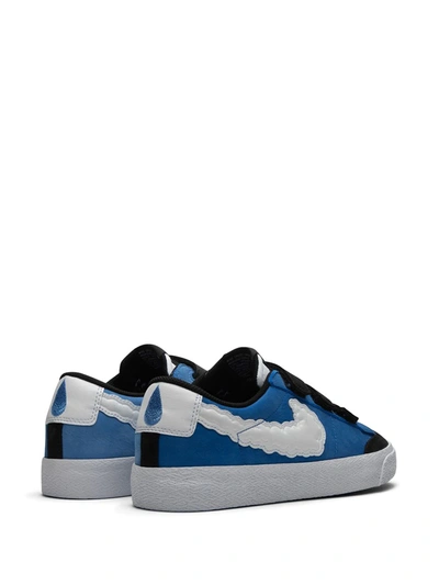 Shop Nike Sb Zoom Blazer Ac "kevin And Hell" Sneakers In Blue