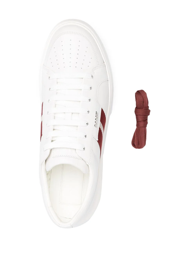 Shop Bally Moony Low-top Sneakers In White