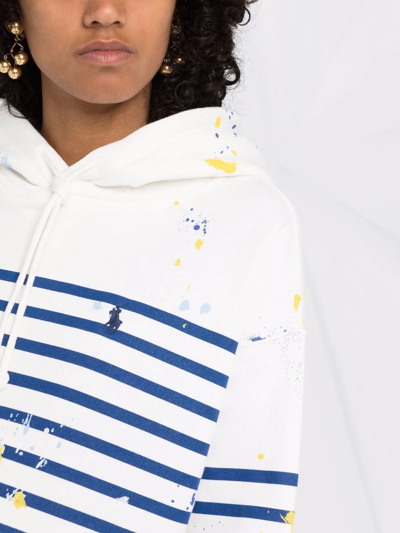 Ralph lauren best sale paint splatter hoodie