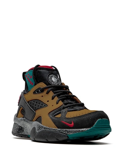 Nike X Olivia Kim Air Mowabb High Top Sneaker In Black