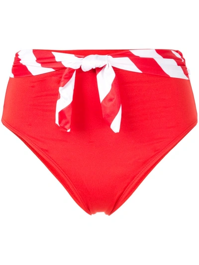Shop Duskii Tango Bikini Bottoms In Red