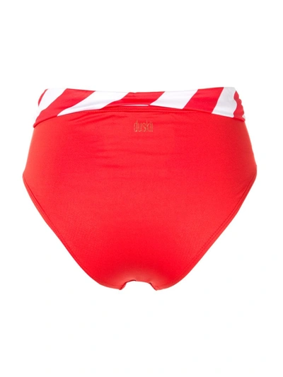 Shop Duskii Tango Bikini Bottoms In Red