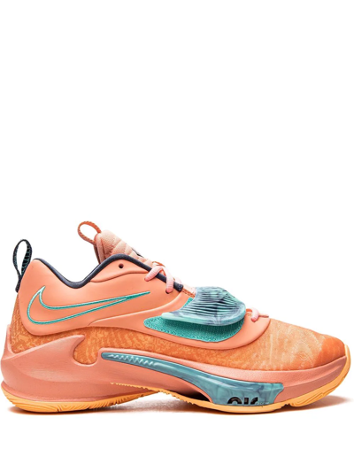 Shop Nike Zoom Freak 3 "crimson Bliss" Sneakers In Orange