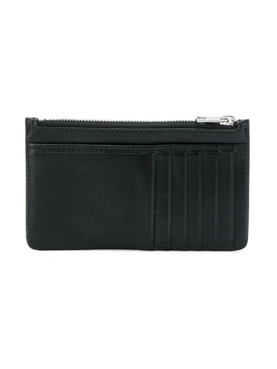 Shop Apc Logo Embossed Cardholder Wallet In Black