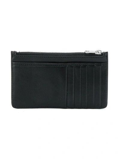 Apc Logo Embossed Cardholder Wallet In Black