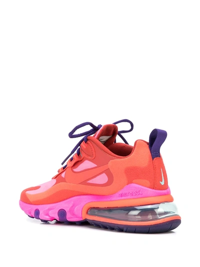 Shop Nike Max 270 React Sneakers In Mystic Red/bright Crimson/pink Blast