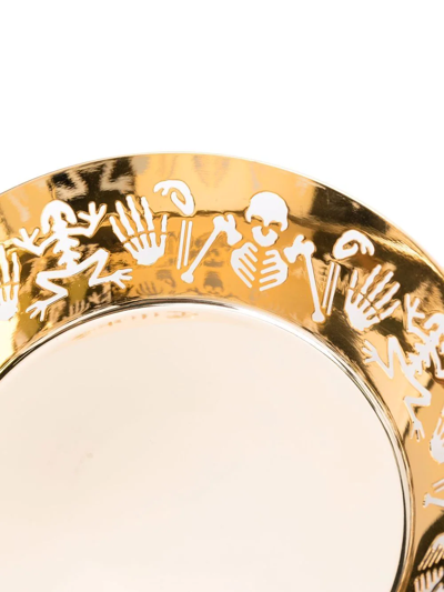 Ghidini 1961 Perished Steel Small Bowl In 金色
