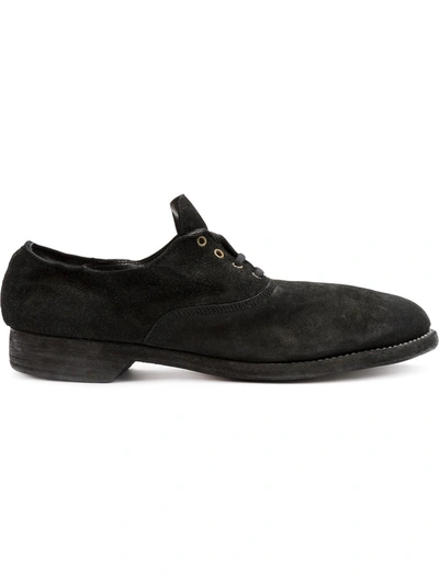 Shop Guidi Oxford Shoes In Black