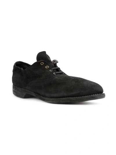 Shop Guidi Oxford Shoes In Black