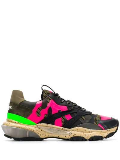 Valentino Garavani Bounce Sneakers In Multicolour | ModeSens