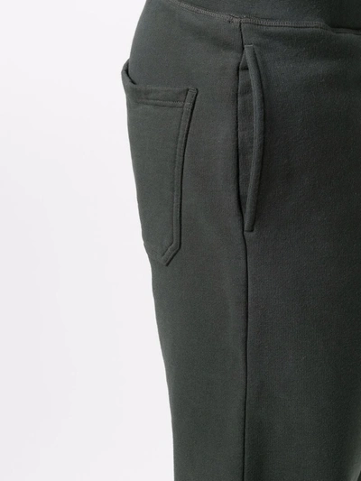 Shop Sunspel Elasticated-waist Trousers In 绿色