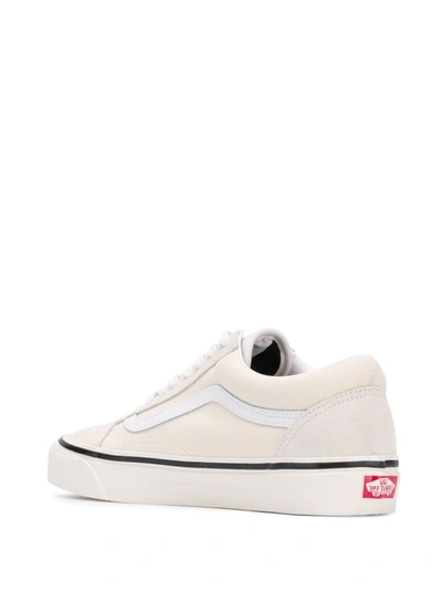 Shop Vans Stitched Panel Sneakers In Neutrals