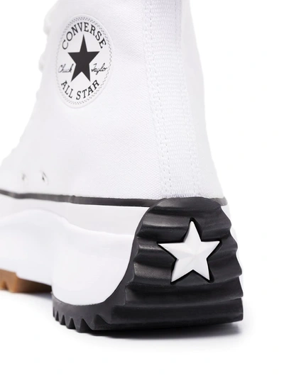 Shop Converse Run Star Hike Hi "white" Sneakers