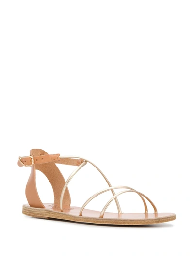 Shop Ancient Greek Sandals Meloivia Sandals In Gold