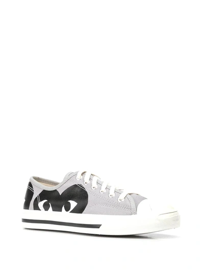 Comme Des Garçons Play X Converse Jack Purcell Low-top Sneakers In Grau