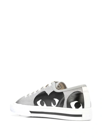 Comme Des Garçons Play X Converse Jack Purcell Low-top Sneakers In Grau