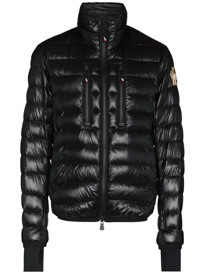 Shop Moncler Hers Quilted Puffer Jacket In Schwarz