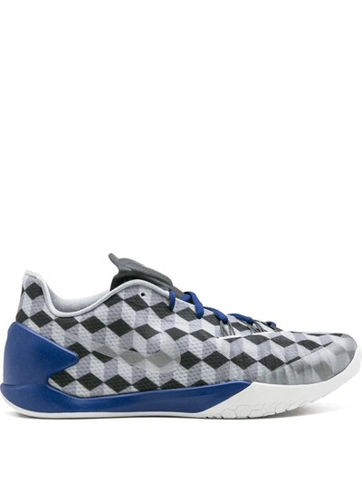 Shop Nike Hyperchase Sp/fragment "euro Geometric" Sneakers In Wolf Grey/smmt White-dp Ryl Bl