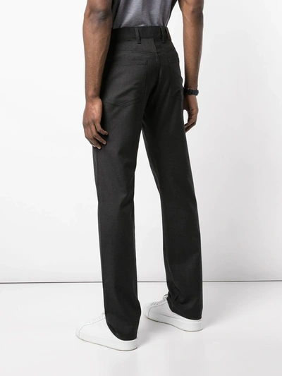 Shop Ermenegildo Zegna Classic Tailored Trousers In Grey