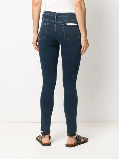 Shop Frame Skinny Jeans In Blue