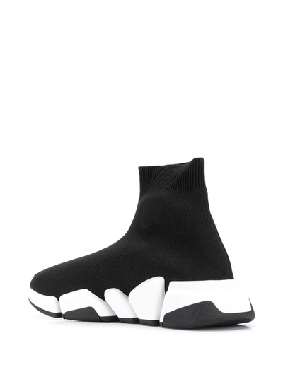 Balenciaga Speed Sneakers In Black