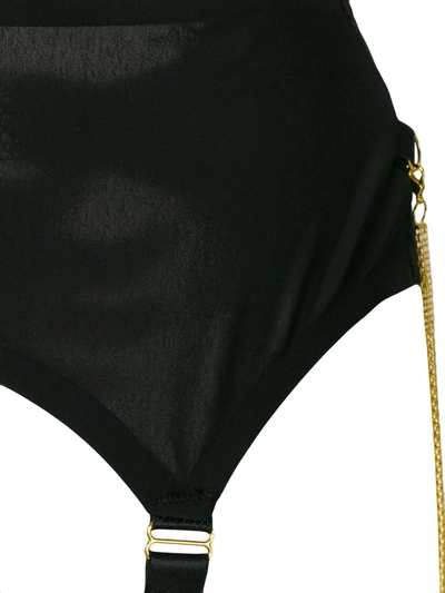 Maison Close Tapage Nocturne Garter Belt In Black